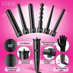 2dekans | VAIVE Krultang met 6 Opzetstukken - Haarkruller -, Ophalen of Verzenden, Zo goed als nieuw