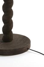 2dekans | Light & Living Vloerlamp Nanno Mangohout 138 cm -, Huis en Inrichting, Lampen | Vloerlampen, Ophalen of Verzenden, Zo goed als nieuw