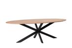 Oslo Oval Acasia 210 cm-12205, Huis en Inrichting, Tafels | Eettafels, Ophalen of Verzenden, Nieuw