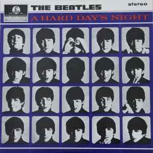 LP gebruikt - The Beatles - A Hard Days Night, Cd's en Dvd's, Vinyl | Rock, Zo goed als nieuw, Verzenden