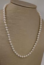 Halsketting 5,5x6mm heldere Akoya-parels, Sieraden, Tassen en Uiterlijk, Kettingen, Nieuw