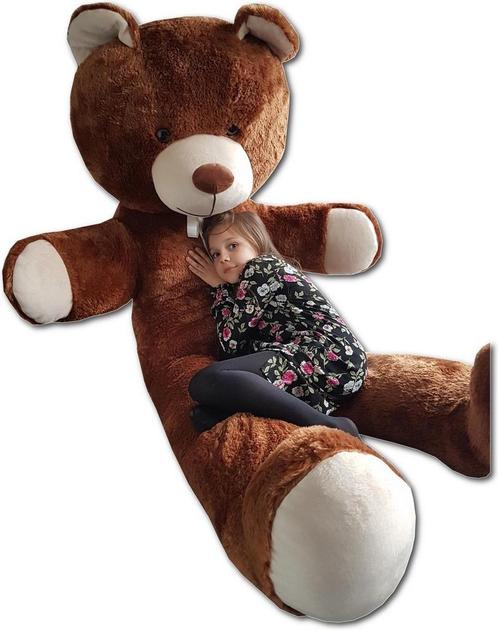 Exclusieve Europese knuffelbeer 205 cm - Hoogwaardig en u..., Kinderen en Baby's, Speelgoed | Knuffels en Pluche, Nieuw, Beer