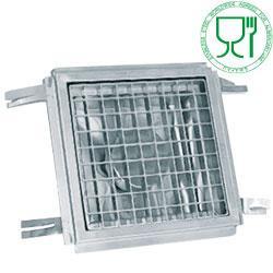 Afvoergoot met verticale afvoer | RVS | 30x30x13 cm, Zakelijke goederen, Horeca | Meubilair en Inrichting, Verzenden