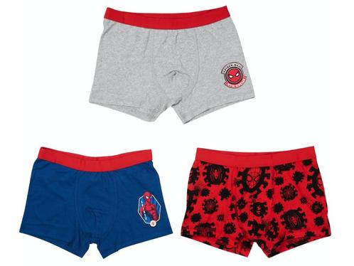 3 Pack SPIDER-MAN Jongens boxershorts - Grijs-Blauw-Rood, Kinderen en Baby's, Kinderkleding | Schoenen en Sokken, Verzenden