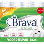 Voordeelverpakking: 48 Rollen - 3 Laags - Ultra Soft, Ophalen of Verzenden