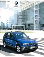 2004 BMW X3 BROCHURE NEDERLANDS, Nieuw, BMW, Author