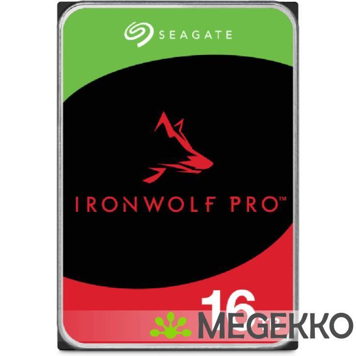 Seagate HDD NAS 3.5  16TB ST16000NT001 IronWolf Pro, Computers en Software, Harde schijven, Nieuw, Verzenden