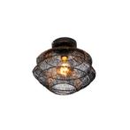 Oosterse plafondlamp zwart 25 cm - Vadi, Huis en Inrichting, Lampen | Overige, Nieuw, Overige stijlen