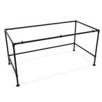 Steigerbuis Bureau Madrid | Vierkant Zwart 25x25 mm | Voet |, Huis en Inrichting, Bureaus, Ophalen of Verzenden, Nieuw