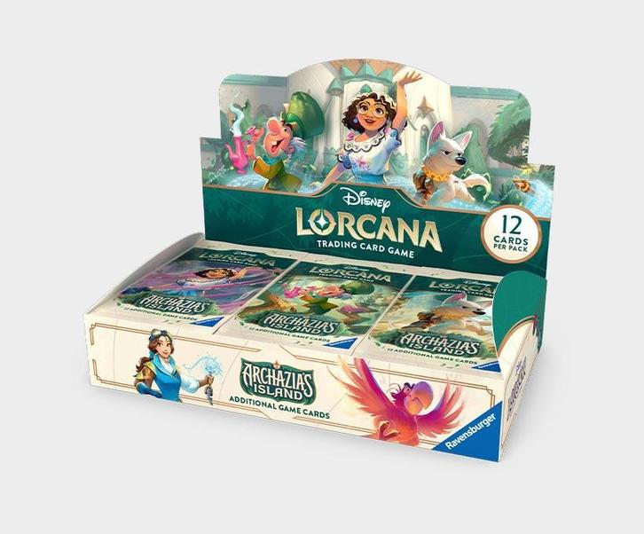 Disney Lorcana – Archazia’s Island – Booster Box, Hobby en Vrije tijd, Verzamelkaartspellen | Overige, Boosterbox, Nieuw, Foil