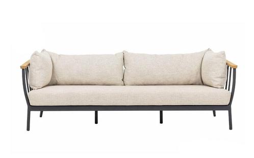 Apple Bee Condor 3-zits bank Black |, Tuin en Terras, Tuinsets en Loungesets, Ophalen of Verzenden