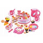 80 delige Delicious fruit cake verjaardagsset snijbare taart, Kinderen en Baby's, Speelgoed | Overig, Nieuw, Ophalen of Verzenden