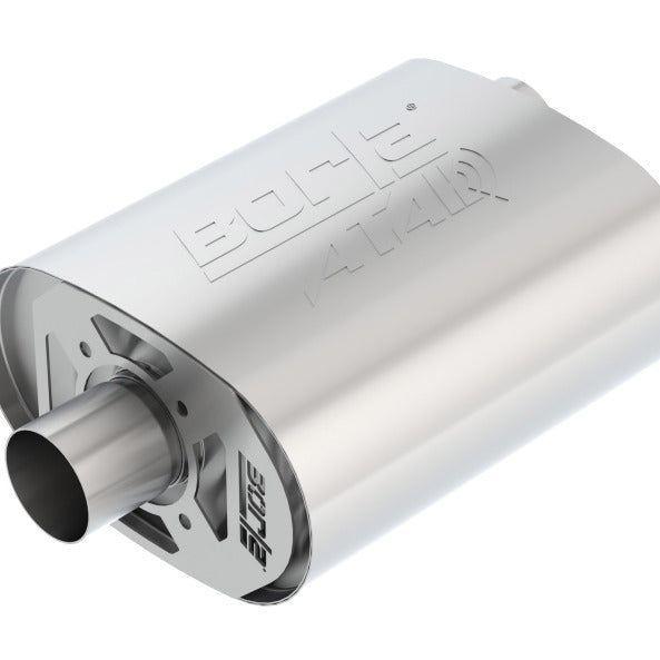 Borla CrateMuffler Ford 5.0L Coyote ATAK 2.5in Offset/Center, Auto-onderdelen, Uitlaatsystemen, Ophalen of Verzenden