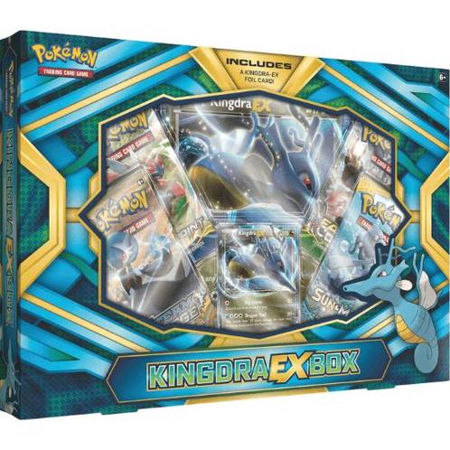 Pokémon Kingdra EX Box 2017, Hobby en Vrije tijd, Verzamelkaartspellen | Pokémon, Nieuw, Verzenden