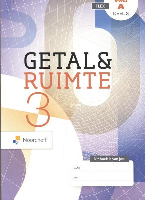 Getal amp Ruimte vwo A 3 FLEX Leerboek 9789001751951, Boeken, Studieboeken en Cursussen, Zo goed als nieuw, Verzenden