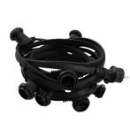 15m prikkabel, 15 fittingen, Tuin en Terras, Buitenverlichting, Ophalen of Verzenden, Nieuw