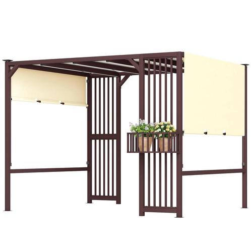 TRUUSK Pergola Paviljoen 3x2,5m UV 30+Stabiel Winterbestendi, Tuin en Terras, Partytenten, Nieuw, Verzenden