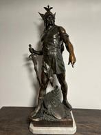 Émile Picault (1833-1915) - sculptuur, Vincere aut mori - 82, Antiek en Kunst