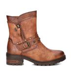 Mustang rits- & gesloten boots voor dames in het Cognac, Kleding | Dames, Schoenen, Overige kleuren, Verzenden, Lage of Enkellaarzen