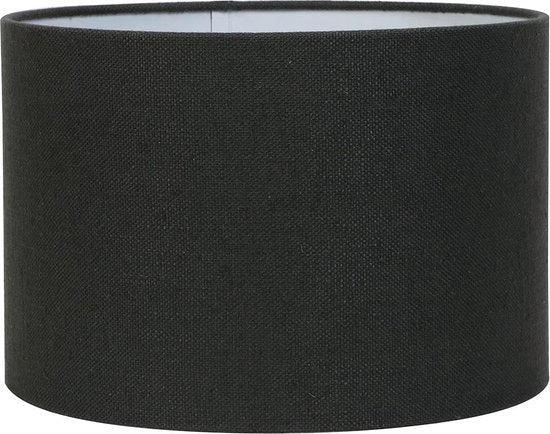 2dekans | Light & Living Cilinder Lampenkap Livigno -, Huis en Inrichting, Lampen | Lampenkappen, Grijs, Zo goed als nieuw, Ophalen of Verzenden