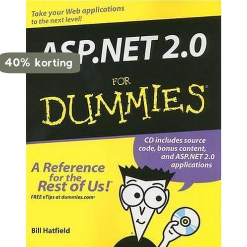 Asp.Net 2 For Dummies 9780764579073 Bill Hatfield, Boeken, Overige Boeken, Gelezen, Verzenden