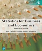 9781292227085 | Statistics for Business and Economics, Gl..., Verzenden, Nieuw