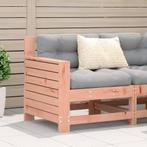 vidaXL Tuinbank met armleuning 69x62x70,5 cm massief, Verzenden, Nieuw
