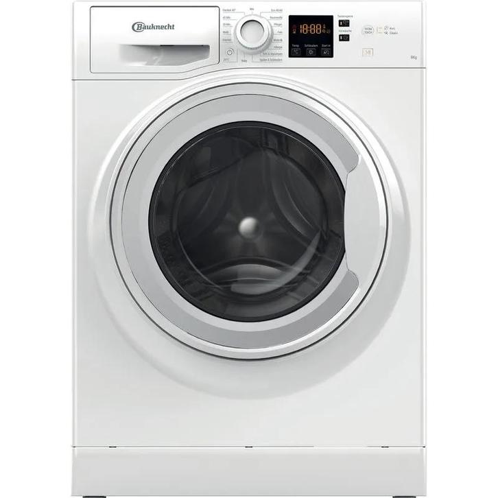 Bauknecht BPW814A - Wasmachine - 8 kg - 1400 tpm - Active, Witgoed en Apparatuur, Wasmachines, Nieuw, Voorlader, 85 tot 90 cm