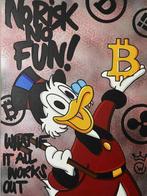 Xavier Van Walsem (1980) - scrooge mcduck What if it all, Antiek en Kunst, Kunst | Schilderijen | Modern