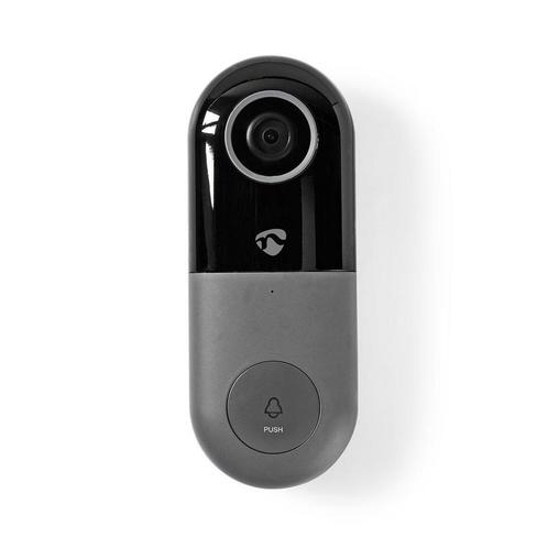 Nedis Wi-Fi Smart Videodeurbel Bediening via App, Doe-het-zelf en Verbouw, Alarmsystemen, Ophalen of Verzenden