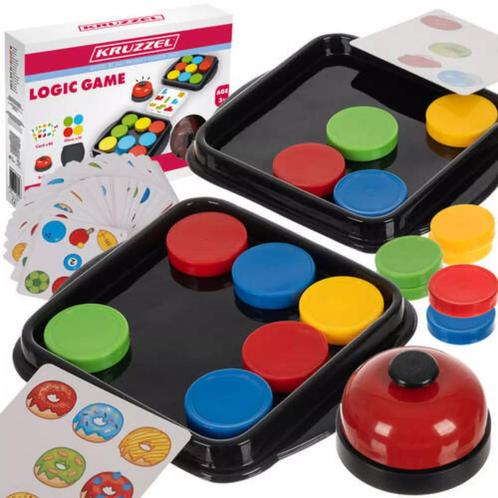 Kruzzel Logisch Denkspel voor Kinderen – Educatief Spel m., Kinderen en Baby's, Speelgoed | Overig, Nieuw, Ophalen of Verzenden