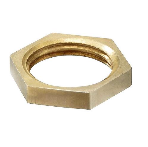 1/8 inch contramoer - Messing - Fijn draad, Doe-het-zelf en Verbouw, IJzerwaren en Bevestigingsmiddelen, Minder dan 50 mm, Overige typen
