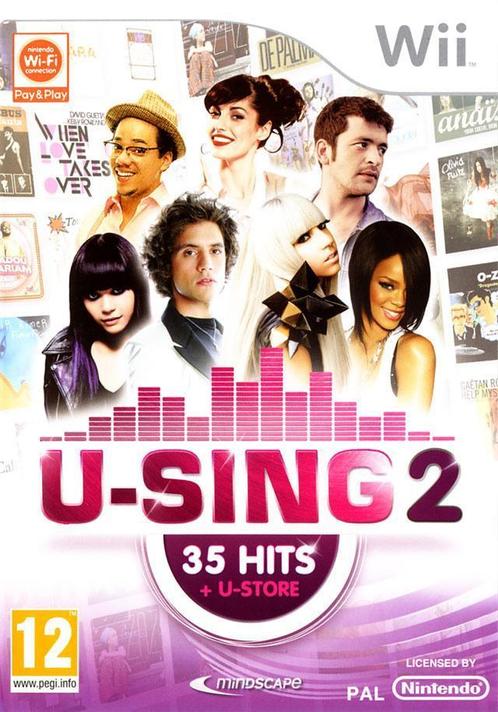 U-Sing 2 Wii Garantie & morgen in huis!, Spelcomputers en Games, Games | Nintendo Wii, 1 speler, Zo goed als nieuw, Ophalen of Verzenden