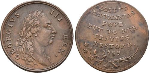 1/2 Penny William Davies, Birmingham 1789 Grossbritannien..., Postzegels en Munten, Munten | Europa | Niet-Euromunten, Verzenden