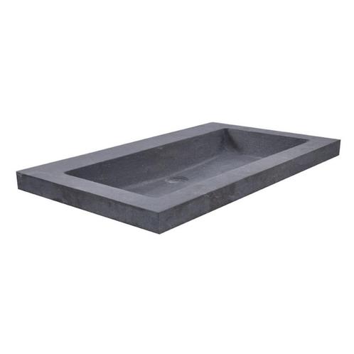 Wastafel Hardsteen Wiesbaden 100x46x5 cm (1 kraangat), Doe-het-zelf en Verbouw, Sanitair, Overige typen, Nieuw, Ophalen of Verzenden