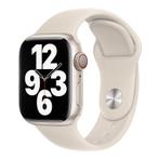 Apple Watch Siliconen Bandje Starlight Beige 42/41/40/38mm, Telecommunicatie, Ophalen of Verzenden, Nieuw