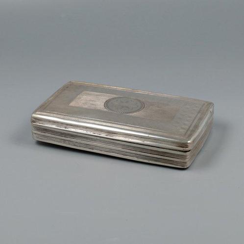Schoonhoven 1830 - Tabaksdoos - .833 zilver, Antiek en Kunst, Antiek | Goud en Zilver