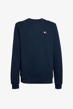 -30% Tommy Hilfiger  Tommy Hilfiger Reg badge crew  maat XS, Verzenden, Nieuw, Blauw