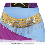 Buikdans riem met belletjes goud, Verzenden, Nieuw, Feestartikel