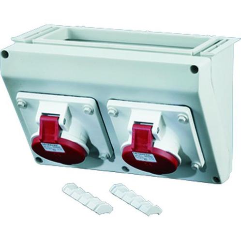 Hensel CEE stroomverdeler aansluitdoos 400V 270mm breed - FP, Doe-het-zelf en Verbouw, Elektra en Kabels, Overige typen, Nieuw