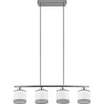 LED Hanglamp - Trion Vamos - E14 Fitting - 4-lichts -, Huis en Inrichting, Lampen | Hanglampen, Ophalen of Verzenden, Nieuw, Metaal