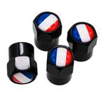 TT-products ventieldoppen aluminium Franse vlag zwart 4, Ophalen of Verzenden, Nieuw