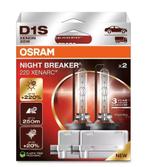 Osram D1S Night Breaker 220 Xenarc Lamp Set 4500K Xenon 3..., Ophalen of Verzenden, Nieuw