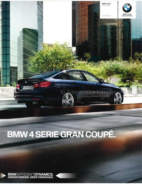 2015 BMW 4 SERIE GRAN COUPÉ BROCHURE NEDERLANDS, Boeken, Auto's | Folders en Tijdschriften, BMW