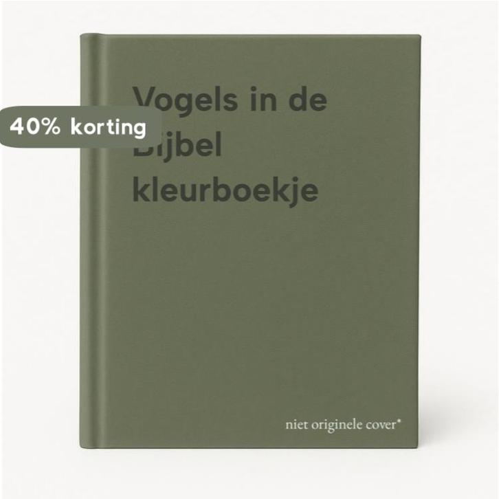 Vogels in de Bijbel kleurboekje 9789033825965, Boeken, Overige Boeken, Zo goed als nieuw, Verzenden