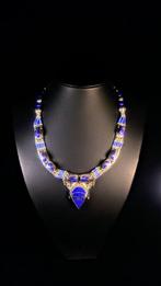 Vintage Lapis Lazuli ketting - Halsketting, Nieuw