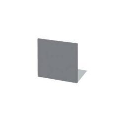 Vloerplaat zwart staal vierkant 750x900mm, Huis en Inrichting, Kachels, Ophalen of Verzenden