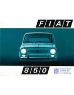 1969 FIAT 850 BROCHURE NEDERLANDS, Nieuw, Author