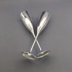 Champagneglas (2) - Zilver