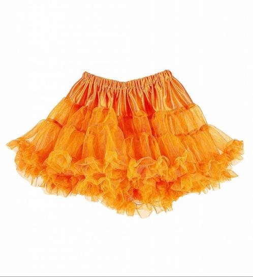 Fluff Tutu neon oranje, Kleding | Dames, Carnavalskleding en Feestkleding, Nieuw, Ophalen of Verzenden